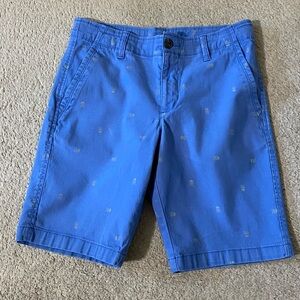 Arizona Jean Company Classic Blue Shorts 14 husky with skulls